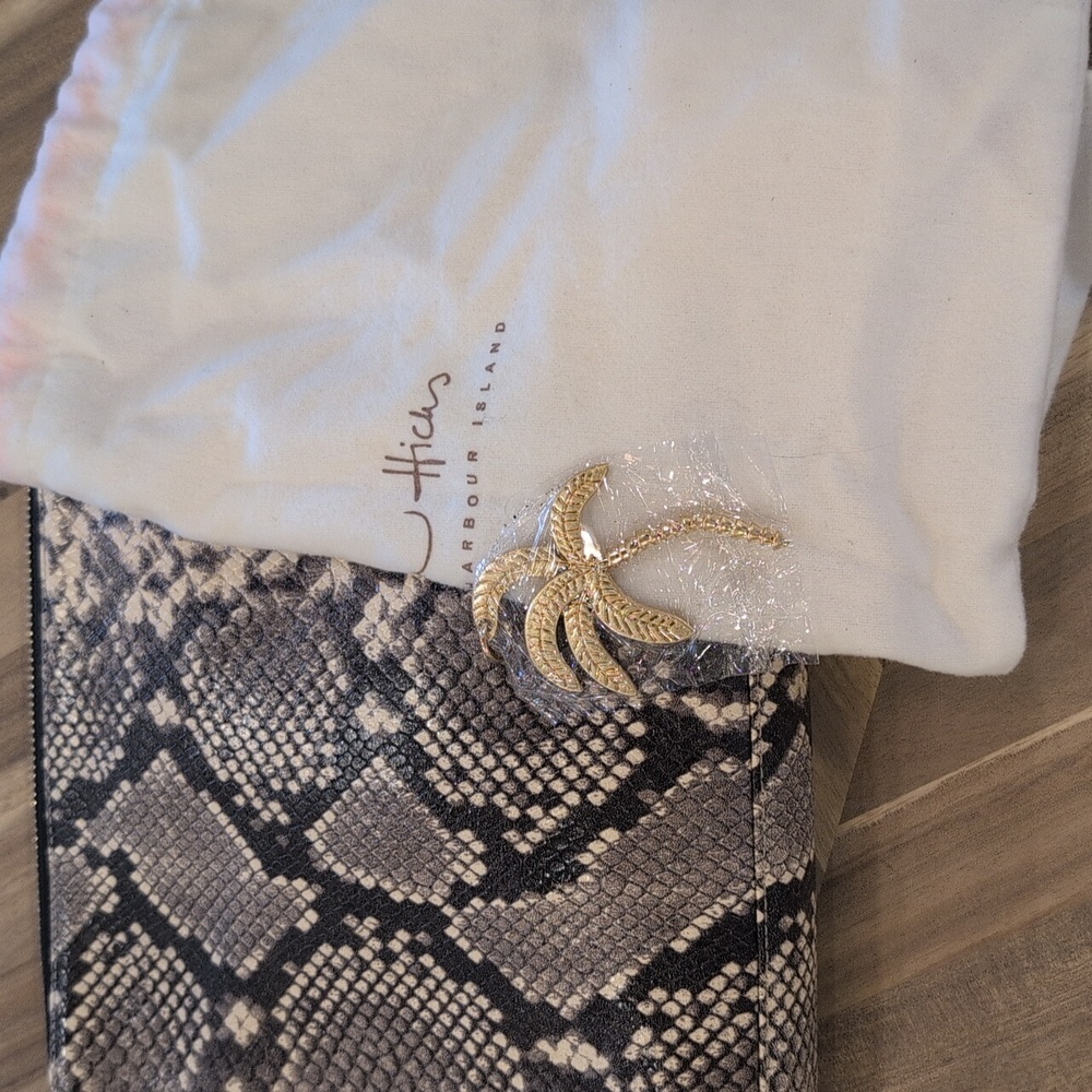 India Hicks Python Pouch - image 5